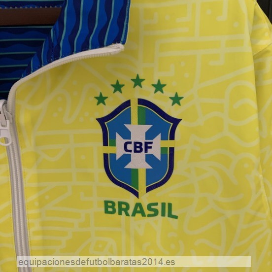 Nuevo Rompevientos Brasil 2023 Amarillo I Azul Baratas